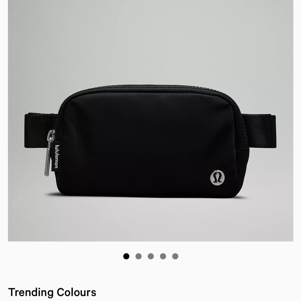 Lululemon Everywhere Black Belt Bag L1 new with tags